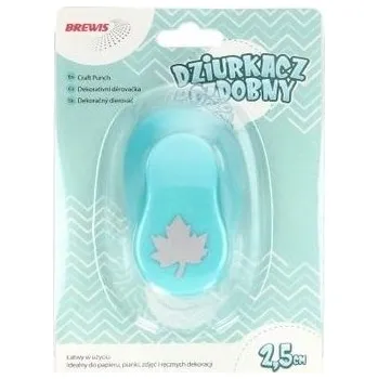 Set školních potřeb Dziurkacz ozdobny - Liść 2,5cm MIX