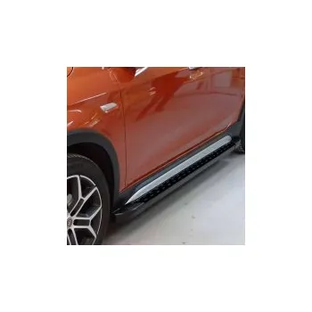 Tuning ALU boční nášlapy TrimLine Opel Combo E (krátká verze - 2780 mm) -- od roku výroby 2018- (provedení BLACK)