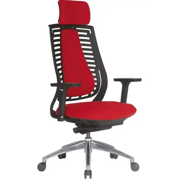 DEBORA židle kancelářská červená