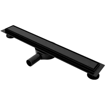Odvodňovací žlab Aplomo Neo Pure odtokový žlab, black Délka žlabu: 60cm