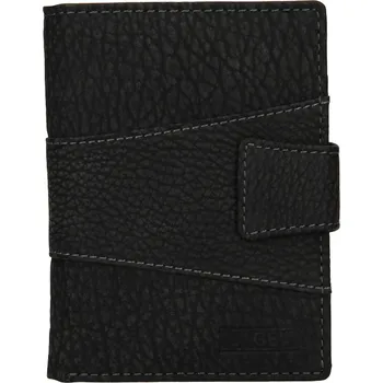 Peněženka Pánská peněženka LAGEN kožená V-99/W černá BLK