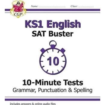 Anglický jazyk New KS1 English SAT Buster 10-Minute Tests: Grammar, Punctuation & Spelling (for the 2018 tests) - CGP Books