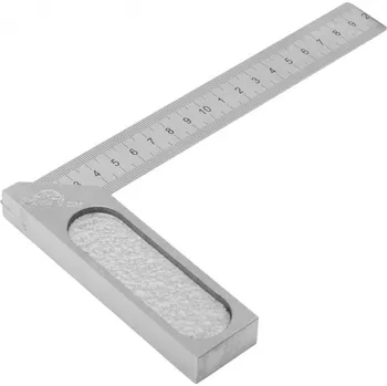 Úhloměr Úhelník přesný s pružným ramenem a mm dělením čsn255133 250/150mm, (4032)