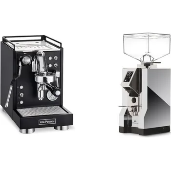 Kávovar La Pavoni Mini Cellini, black + Eureka Mignon Specialita, CR…