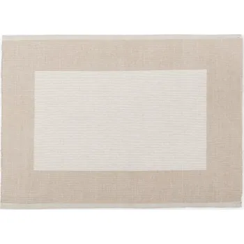 prostírání SCANquilt prostírání DUET 2 ks světle béžová prostírání cca 30 x 45 cm