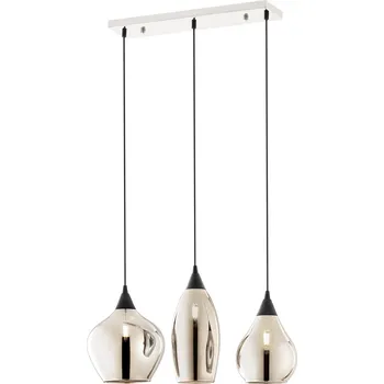 Smarter Závěsné svítidlo Tanner se třemi stínidly, d.46cm