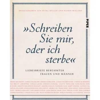 Literární biografie 'Schreiben Sie mir, oder ich sterbe' - Petra Müller
