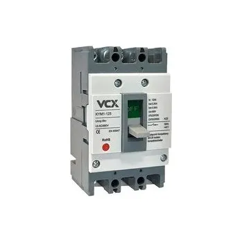 Jistič Kompaktní výkonový jistič VCX KYM-1 - 125A / Uimp 6kV / Ui AC690V