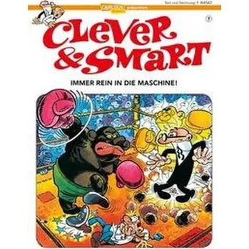 Komiks pro dospělé Clever & Smart 7. Immer rein in die Maschine! - Ibáñez, Francisco