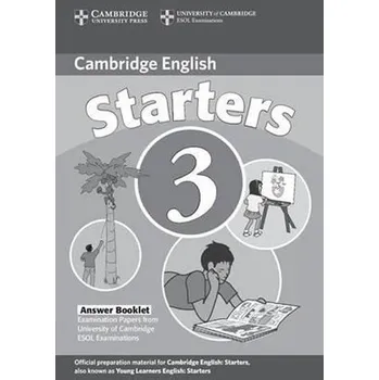 Kniha Cambridge Young Learners English Tests Starters 3 Answer Booklet Second Edition