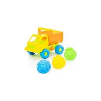 Hra na zahradu Sada na písek č. 13: Auto Kazimír: Formičky 3 ks. /+1