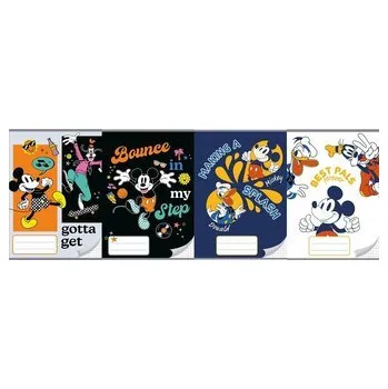 Set školních potřeb Zeszyt A5/16K linia potrójna kol, Mickey (20szt)