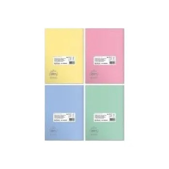 Set školních potřeb Zeszyt B5/60K kratka Eco PP Pastel Colors (5szt)