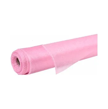 Organza SNOW 36cm x 9,1m STARORŮŽOVÁ