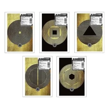 Set školních potřeb Zeszyt A5/80K kratka Gold Rush (10szt)