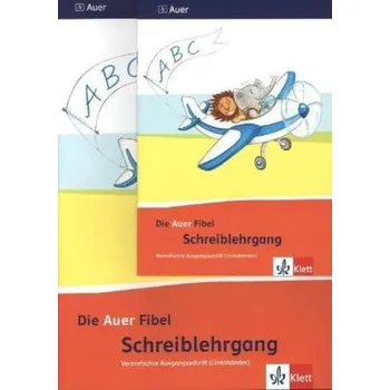 Cizí jazyk Schreibschriftlehrgang, Vereinfachte Ausgangsschrift für Linkshänder, 1. Schuljahr