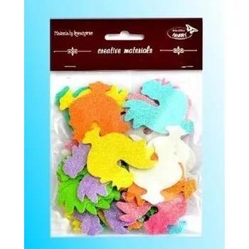 Set školních potřeb Koguciki brokatowe 32szt