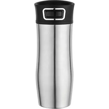 ASOBU cestovní termoska Press Caffe silver 420ml