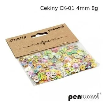 Set školních potřeb Cekiny 4mm 8g