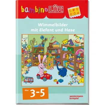 Předškolní výuka Wimmelbilder mit Elefant und Hase - Junga, Michael