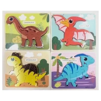 Dřevěná hračka Puzzle drewniane Dinozaury (pl, 2000, TOYS Paweł Wojda)