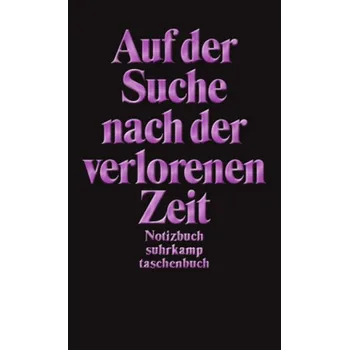 Diář Auf der Suche nach der verlorenen Zeit