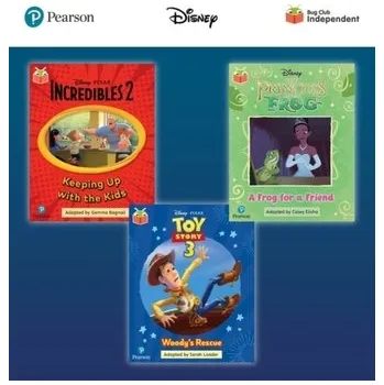 Kniha Pearson Bug Club Disney Year 1 Pack C, including decodable phonics readers for phase 5; The Incredibles: Keeping Up with - Wainwright, Abi