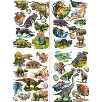 Set školních potřeb Naklejki 3D dinozaury MIX