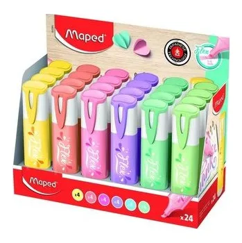 Zakreślacz Flex pastel mix (24szt) MAPED