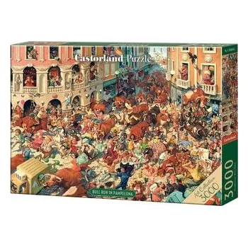 Puzzle Puzzle 3000 Bull Run in Pampeluna