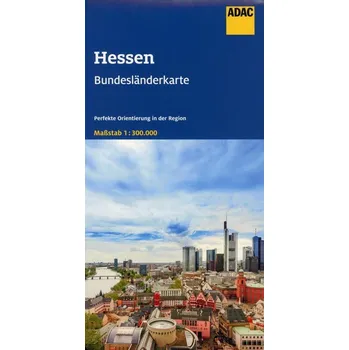 ADAC BundesländerKarte Deutschland Blatt 7 Hessen 1:300 000