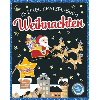 První čtění Kritzel-Kratzel-Buch Weihnachten. Für Kinder ab 5 Jahren