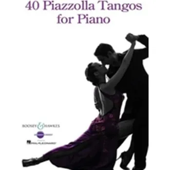 Umění 40 PIAZZOLLA TANGOS FOR PIANO - Piazzolla, Astor