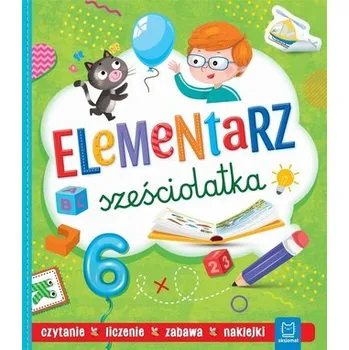 Cizojazyčná kniha Elementarz sześciolatka. Czytanie. Liczenie Zabawa - Bator Agnieszka