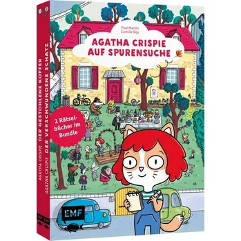 První čtění Agatha Crispie auf Spurensuche - Geschichten mit Bilderrätseln - Martin, Paul