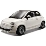 Fiat 500 White 1:24 BBURAGO