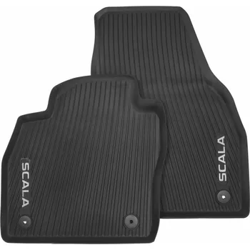autokoberec ŠKODA AUTO Scala 2019- přední gumové autokoberce