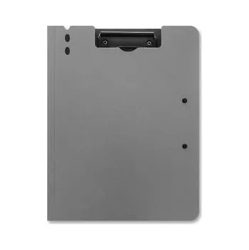 Set školních potřeb Deska z dwoma klipami szara