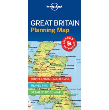 Lonely Planet Planning Map Great Britain