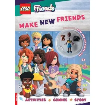 Stavebnice LEGO LEGO (R) Friends (TM): Make New Friends (with Aliya mini-doll and Aira puppy) - LEGO (R); Buster Books