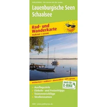 PUBPUBLICPRESS Rad- und Wanderkarte Lauenburgische Seen - Schaalsee