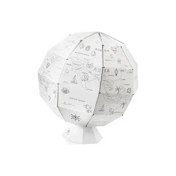 Set školních potřeb Globus do kolorowania