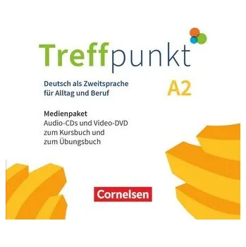Německý jazyk Treffpunkt. Deutsch als Zweitsprache in Alltag & Beruf A2. Gesamtband - Medienpaket zum Kursbuch und Übungsbuch