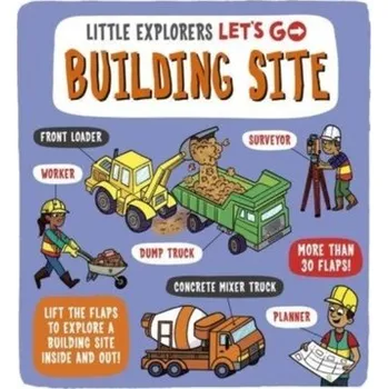 První čtění Little Explorers: Let's Go! Building Site - Ard Catherine