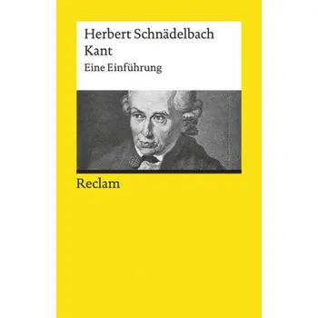 Kant - Schnädelbach, Herbert