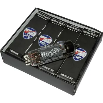 Elektronka BTB Vertrieb EL84 S4GB Premium kvartet elektronek (quartett) Vybráno pro kytara a basy výstupní pentoda Pólů: 9 Typ patice: Noval Množství 4 ks