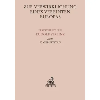 Zur Verwirklichung eines Vereinten Europas - Pechstein, Matthias