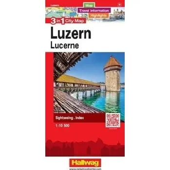 3 in 1 City Map Luzern / Lucerne