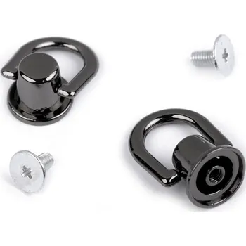 Nýt Nýt šroubovací Ø12 mm s očkem 3 nikl černý