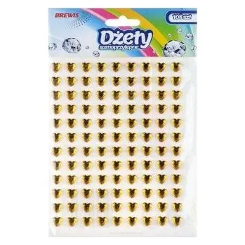 Set školních potřeb Dżety samoprzylepne serca złote 108szt